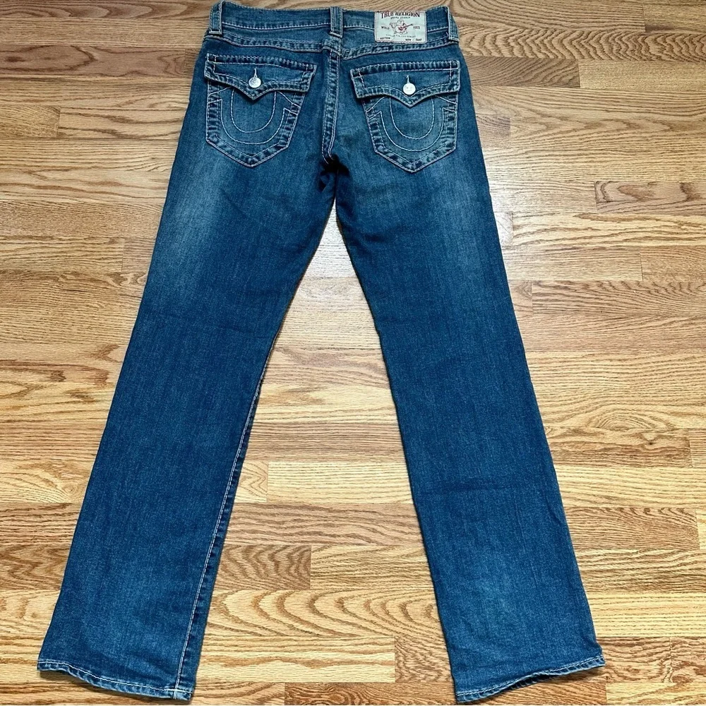 True Religion Ricky Relaxed‎ Straight Jeans Size 30